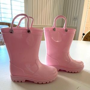 Toddler Pink Rain Boots! 💕
